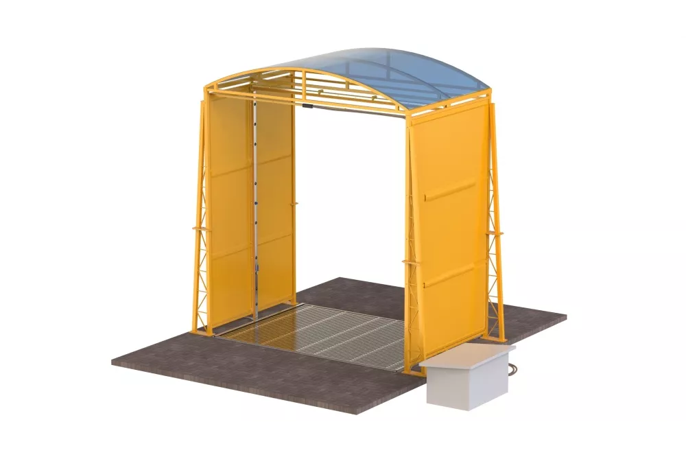 Tunnel et portiques de désinfection UNIDOZ
